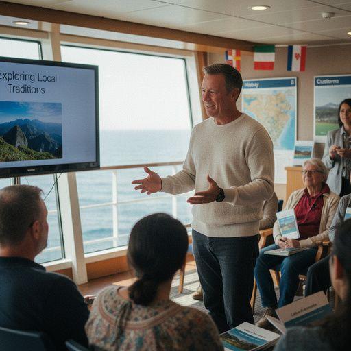 Турист, снимающий фотографии живописных пейзажей на реке.